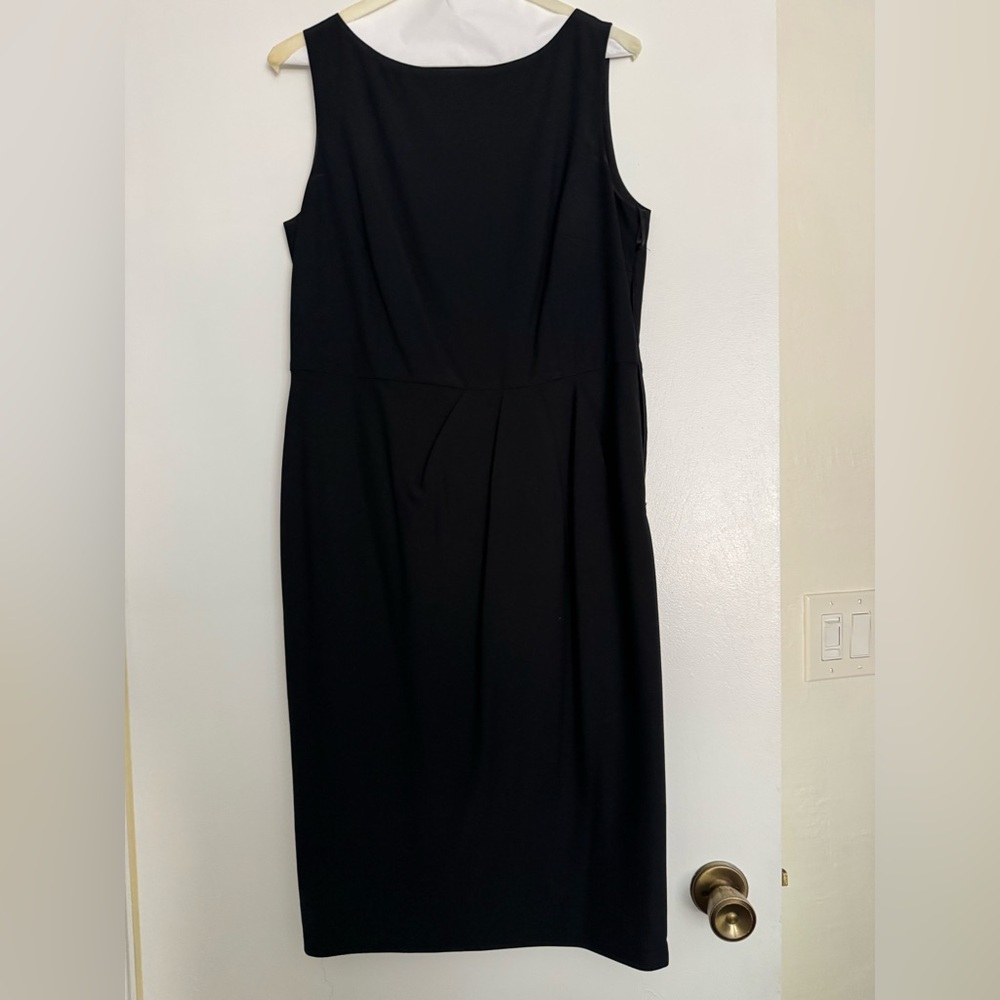 NWOT Jones New York Classic Black Midi Dress